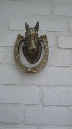 messing deurklopper paard, Antiek en Kunst, Ophalen of Verzenden