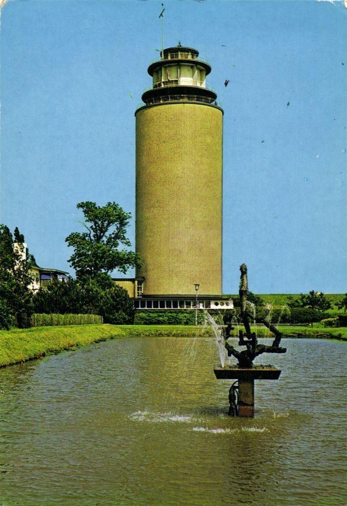 Terneuzen, Watertoren - Oostelijk Bolwerk - gelopen, Verzamelen, Ansichtkaarten | Nederland, Gelopen, Noord-Brabant, Ophalen of Verzenden