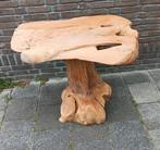 Massief Wortelhouten Wortelnoten Tafel Bijzettafel Boomstam, Ophalen, Gebruikt, 50 tot 100 cm, Rechthoekig