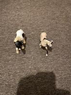 2 Schleich paarden, Ophalen of Verzenden, Gebruikt