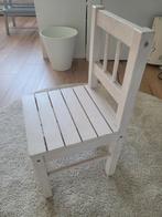 Houten kinderstoel - wit, Ophalen, Gebruikt, Stoel(en)