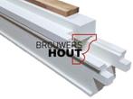 Binnendeurkozijn met sponning 25mm 56x115. Brandwerend!, Verzenden, Palen, Nieuw, Hardhout