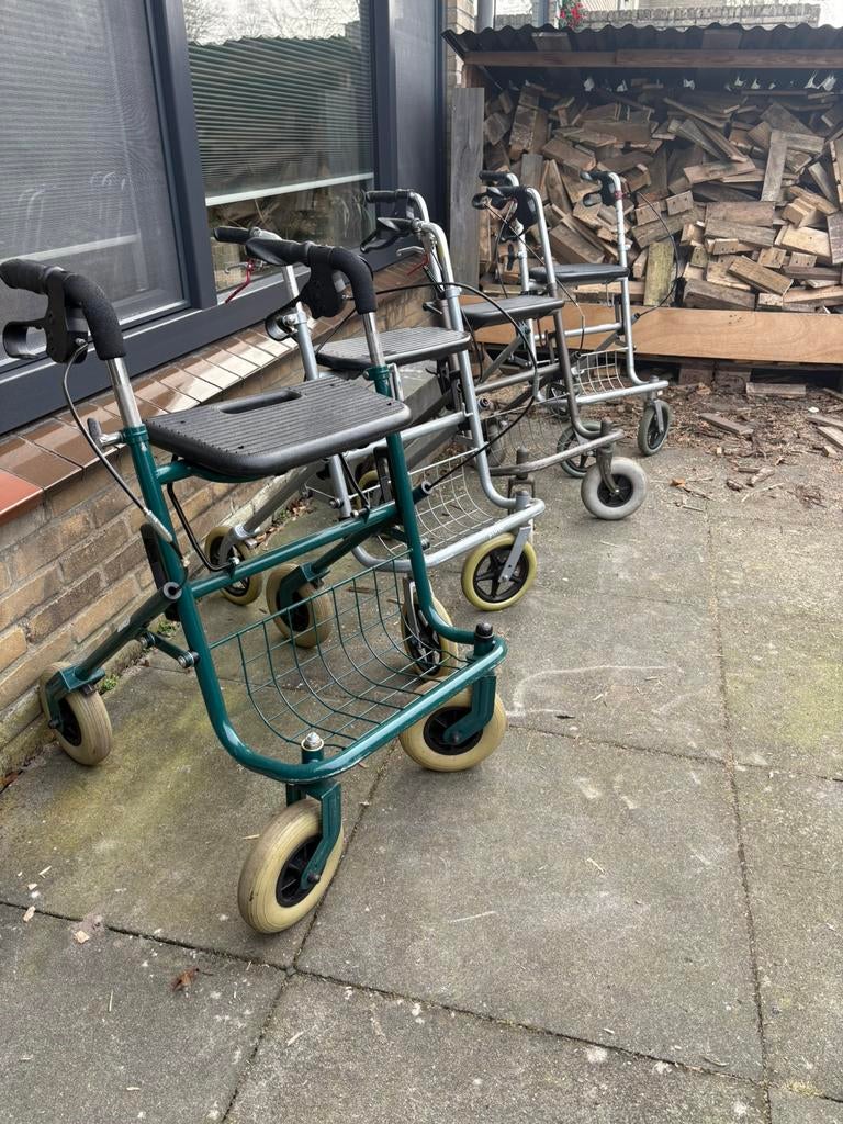 Te koop en te huur rollators, Diversen, Rollators, Ophalen of Verzenden, Zo goed als nieuw