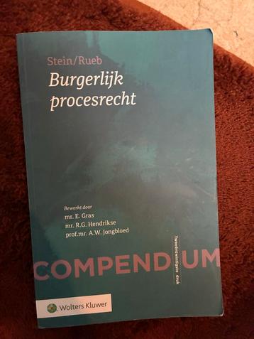 Burgerlijk procesrecht Stein/Rueb beschikbaar voor biedingen