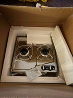 Can 2pits inbouw kookplaat rvs, Ophalen of Verzenden, Nieuw