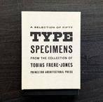 Fifty Type Specimens: Collection Tobias Frere-Jones (2017), Ophalen of Verzenden, Zo goed als nieuw