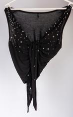 Zwarte bolero, met zilveren steentjes maatje M, Kleding | Dames, Amisu, Ophalen of Verzenden, Zo goed als nieuw