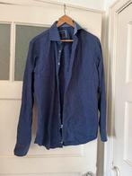 Profuomo Blauwe Heren Blouse Maat M, Ophalen of Verzenden, Zo goed als nieuw, Blauw, Halswijdte 39/40 (M)