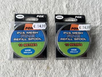 adv 274 / NIEUW set 2 blisters PVA FOX beschikbaar voor biedingen