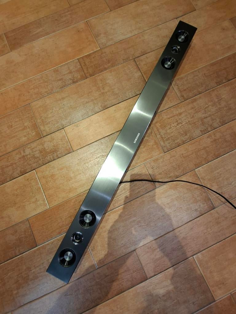 Samsung HW-D570 Soundbar met Bass Booster, Ophalen of Verzenden, Met externe subwoofer, Gebruikt