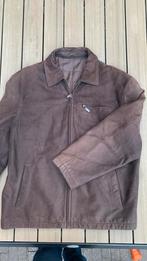 Angelo Litrico leren herenjas maat L donker bruin, Ophalen of Verzenden, Zo goed als nieuw, Zwart, Jas of Mantel