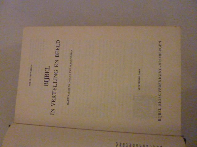G. Ingwersen - Bijbel in vertelling en beeld, Boeken, Overige Boeken, Gelezen, Ophalen of Verzenden