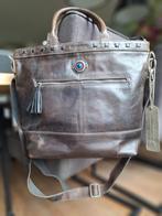 MicMac Shopper Tribal - Nieuwe, prachtige leren tas!, Ophalen of Verzenden, Nieuw, Bruin, Shopper