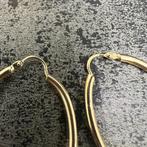 14 karaat gouden oorbellen hart model, Ophalen of Verzenden, Nieuw, Goud
