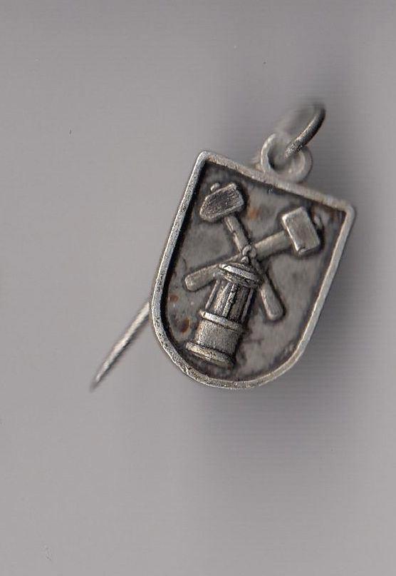 Mijnwerker Mijnlamp Mijn Mijnen Kolen speldje, Verzamelen, Speldjes, Pins en Buttons, Gebruikt, Speldje of Pin, Overige onderwerpen