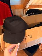 50x Zwarte Petten - Nieuw in Doos, Onbedrukt, Ophalen of Verzenden, Nieuw, One size fits all, Pet