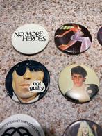 Vintage punk buttons, pins uit de jaren 70., Ophalen of Verzenden, Gebruikt