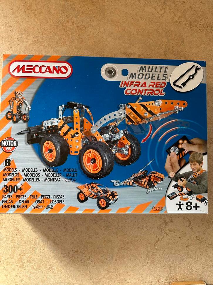 Meccano Multi Models Infrarood Control 8+, Kinderen en Baby's, Speelgoed | Duplo en Lego, Zo goed als nieuw, Complete set, Ophalen of Verzenden