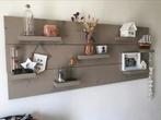 Wandbord steigerhout greywash 150x60cm, Huis en Inrichting, Woonaccessoires | Wandplanken en Boekenplanken, Zo goed als nieuw