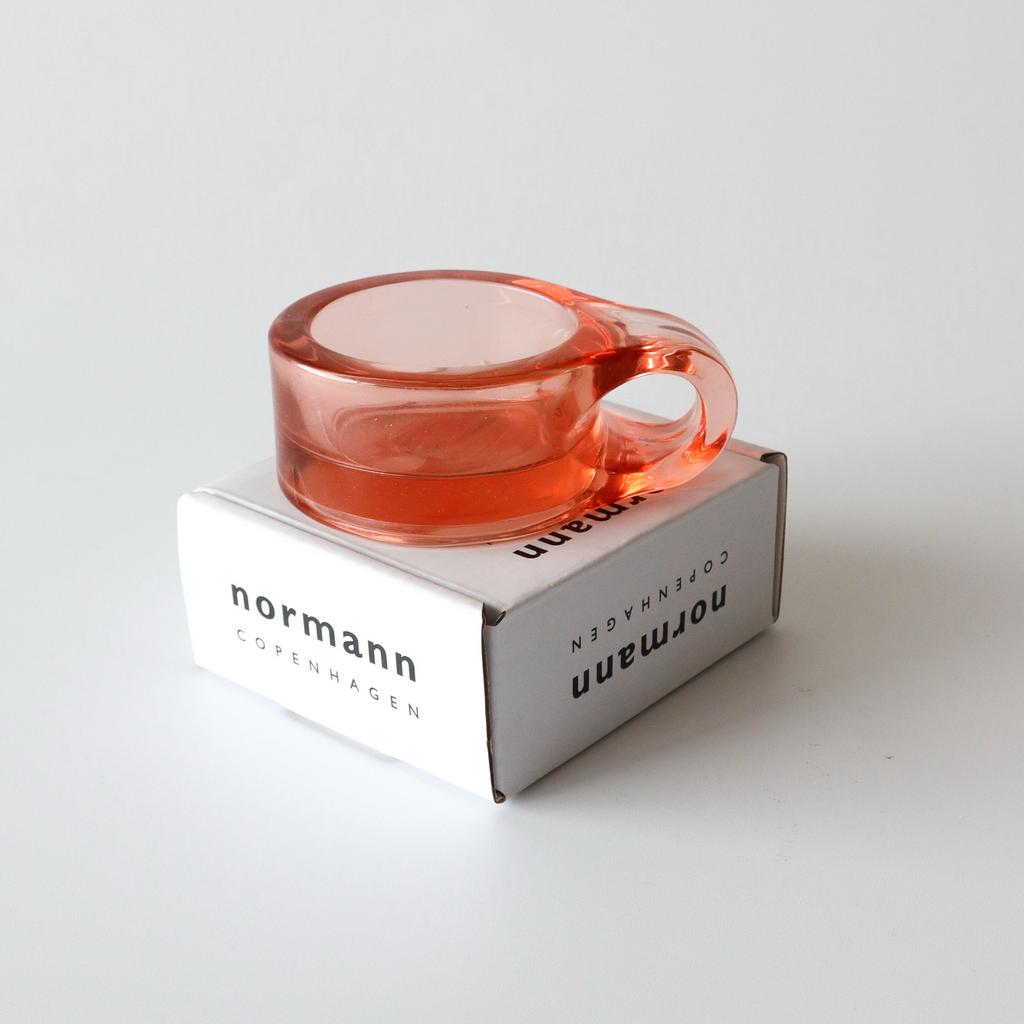 Normann Copenhagen Floe roze waxinelichthouders set, Overige materialen, Ophalen of Verzenden, Zo goed als nieuw, X