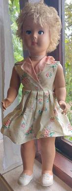 Grote pop, 66 cm, met jurk, Ophalen of Verzenden, Gebruikt, Overige typen