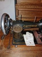 Gritzner antieke naaimachine, Ophalen
