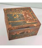 Antiek verroest blik blikken trommel De Beukelaer's Biscuits, Verzamelen, Blikken, Ophalen of Verzenden, Gebruikt, Overige