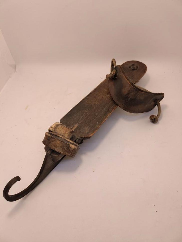 Antieke Houten Doorloper Schaats, Antiek en Kunst, Antiek | Overige Antiek, Verzenden
