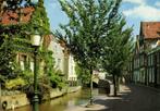 Oudewater, Havenstraat - ongelopen, Verzamelen, Ansichtkaarten | Nederland, Ophalen of Verzenden, 1920 tot 1940, Ongelopen, Overijssel
