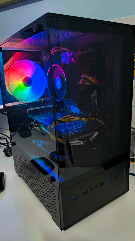 Leuke Ryzen game pc!, Computers en Software, Desktop Pc's, Zo goed als nieuw, 3 tot 4 Ghz, HDD, SSD, 16 GB, Met videokaart, Gaming