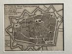 1750 - Leeuwarden - Friesland - Stads plattegrond, Ophalen of Verzenden