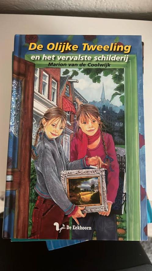De olijke tweeling en het vervalste schilderij, Boeken, Kinderboeken | Jeugd | onder 10 jaar, Zo goed als nieuw, Ophalen