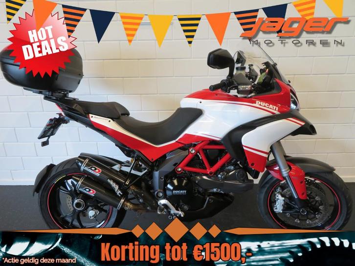 Ducati MULTISTRADA 1200 S PIKES PEAK! TOP! (bj 2013), Motoren, Motoren | Ducati, Bedrijf, Toermotor