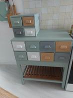 Art Deco Ladekast 8diepe lades + 4 Extra Lades H.95 Br.81D53, Huis en Inrichting, Kasten | Dressoirs, Ophalen