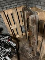 Europallet + 2 kapotte pallets - leuk voor knutselen!, Ophalen