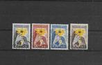 Nederland 1949, NVPH 538 t/m 541, Gestempeld., Na 1940, Verzenden, Gestempeld