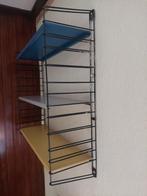 Vintage Metalen rekje 70x68h, Huis en Inrichting, Woonaccessoires | Wandplanken en Boekenplanken, Ophalen