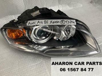 Audi A4 8E Xenon Koplamp Rechts 8E0941030 AS Origineel 1374 beschikbaar voor biedingen
