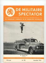militaire spectator 1963 nummer 12 met bijlage inhoud 1963, Ophalen of Verzenden, Overige soorten, Nederland, Boek of Tijdschrift