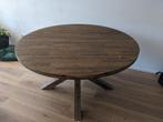 Pronto Bassano (Ronde houten tafel (140cm)), Huis en Inrichting, Tafels | Eettafels, Ophalen, Rond, Zo goed als nieuw, Vijf personen of meer