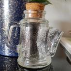 Vintage WMF Glazen Pindastrooier, Gebruikt, Overige kleuren, Ophalen of Verzenden, Glas