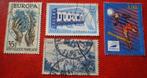 Frankrijk - 4x - 1x Voetbal 1998, Postzegels en Munten, Verzenden, Gestempeld