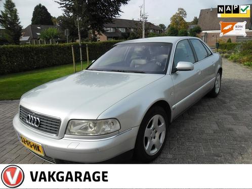 Audi A8 3.7 5V q. trekhaak, airco, Auto's, Audi, Bedrijf, A8, ABS, Airbags, Airconditioning, Alarm, Boordcomputer, Centrale vergrendeling
