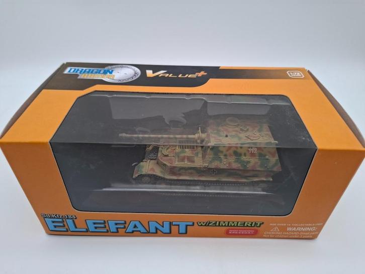 Dragon Armor Elefant tank 62014, Hobby en Vrije tijd, Modelbouw | Auto's en Voertuigen, Nieuw, Tank, 1:50 of kleiner, Overige merken