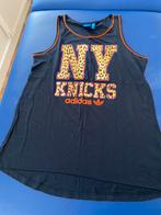 Adidas hemd / singlet donkerblauw met panter maat 42, Blauw, Maat 42/44 (L), Nieuw, Ophalen of Verzenden