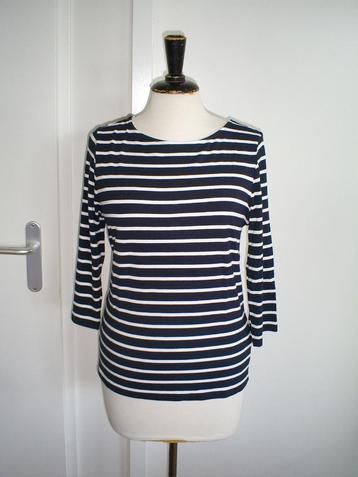 BETTY BARCLEY blauw gestreepte top mt. 38 beschikbaar voor biedingen