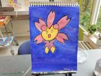 Kunst Tekening “Pokemon Cherrim” MEdO, Aquarel., Ophalen