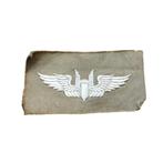 WWII US Aerial Gunner Wing Patch, Verzamelen, Militaria | Tweede Wereldoorlog, Ophalen of Verzenden, Amerika, Embleem of Badge