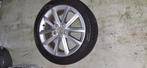 Originele Skoda velgen 17 inch met winterbanden, Auto-onderdelen, Banden en Velgen, Ophalen, Gebruikt, Velg(en), 17 inch