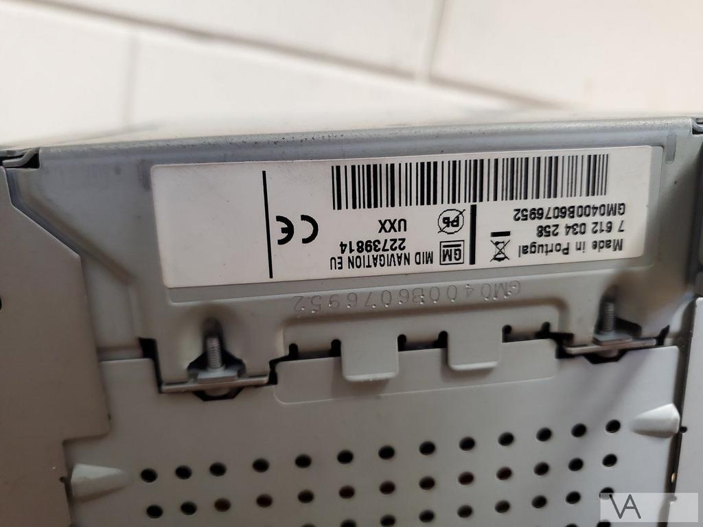 Opel Astra J 2009 - 2015 navigatie radio computer 7612034258, Ophalen of Verzenden, Gebruikt, Opel